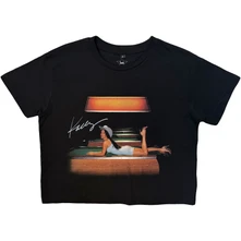 Croptop Ladies Crop Top: Pool Table (Black)
