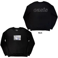 Unisex Sweatshirt: Detroit Bus Photo (Black) (Back Print & Ex-Tour) thumbnail