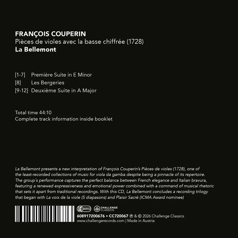 La Bellemont – FRANCOIS COUPERIN: PIE... (CD)