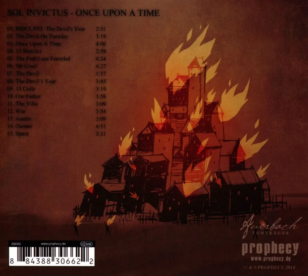 Sol Invictus – ONCE UPON A TIME (CD)