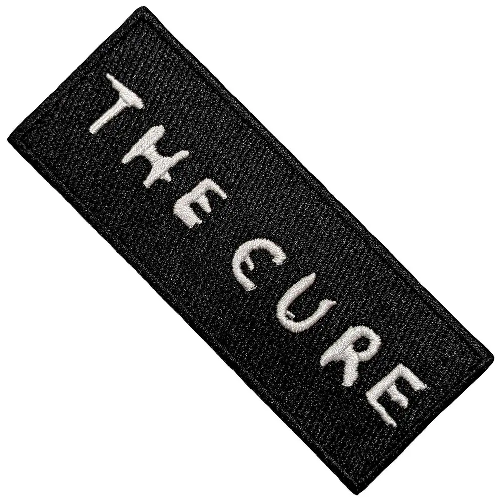The Cure – Text Logo (Nažehlovačka)
