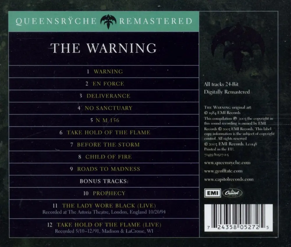 Queensrÿche – WARNING/R. (CD)