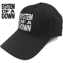 System of a Down, Šiltovka Stacked Logo, Unisex, Čierna