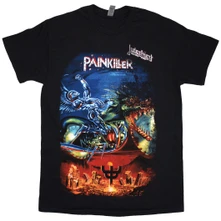 Judas Priest, Tričko Painkiller, Unisex, Čierna