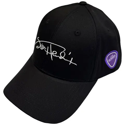 Unisex Baseball Cap: Signature Logo (Black)