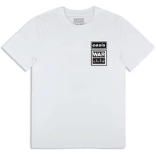 Oasis, Tričko War Child, Unisex, Biela