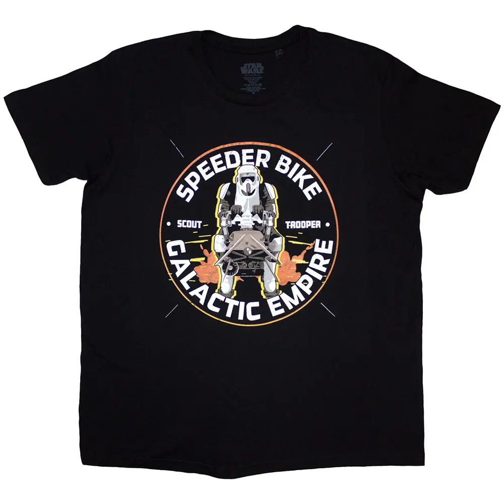 Star Wars – Speeder Bike Galactic Empire (Noir) (T-shirt)