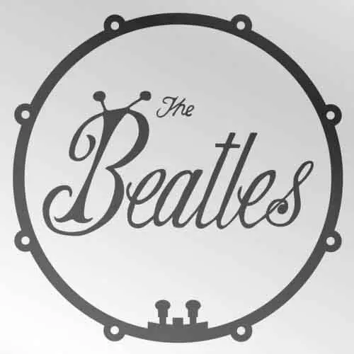 The Beatles – Bug Logo & Drum (Magnetka)