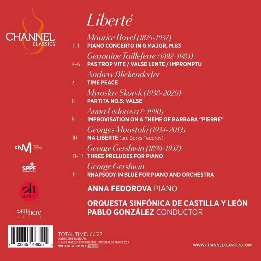 GERSHWIN, RAVEL & TAILLEFERRE: LIBERTE