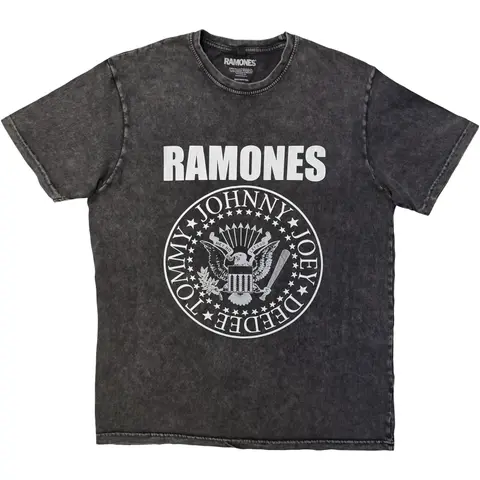 Unisex Stone Wash T-Shirt: Presidential Seal (Charcoal Grey)