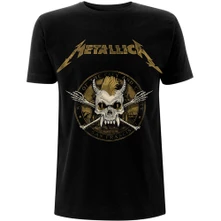 Metallica, Tričko Scary Guy Seal, Unisex, Čierna