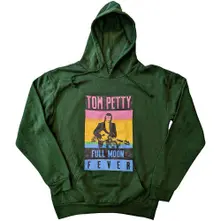 Tom Petty & The Heartbreakers, Mikina Full Moon Fever, Unisex, Zelená