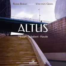 CD ALTUS - MOZART, SCHUBERT, HAYDN