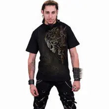 Unisex T-Shirt: Diesel Punk (Black) (Back Print) thumbnail