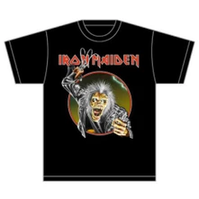 Iron Maiden, Tričko Eddie Hook, Unisex, Čierna