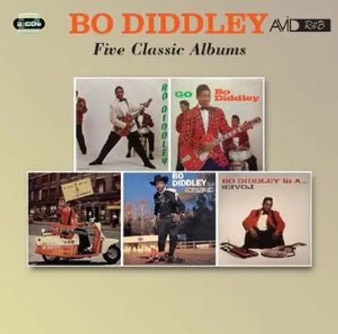 Bo Diddley – CD FIVE CLASSIC ALBUMS