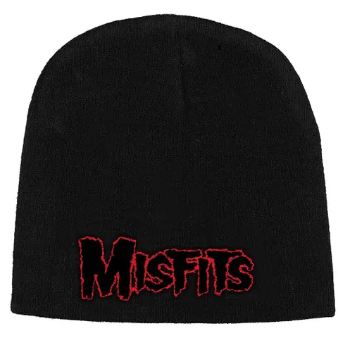 Misfits – Čapica Red Logo (Čierna), Unisex, Čierna