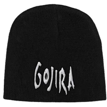 Gojira, Čapica Logo, Unisex, Čierna