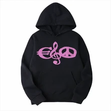 Ego, Mikina Mier, Unisex, Čierna