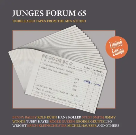 JUNGES FORUM 65 - UNRELEASED TRACKS FROM THE MPS-STUDIO