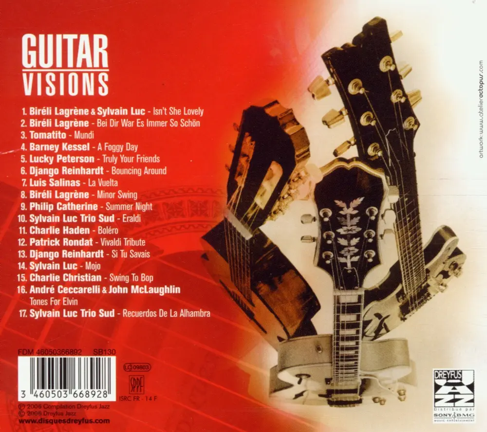 Various Artists – GUITAR VISIONS (CD)