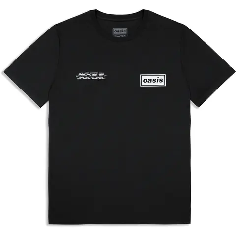 Unisex T-Shirt: Global Cities Logo (Black) (Ex-Tour)