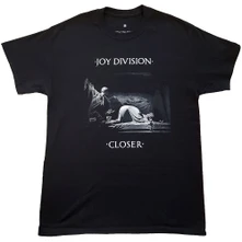 Joy Division, Tričko Classic Closer, Unisex, Čierna