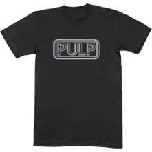 Pulp, Tričko Different Class Logo, Unisex, Čierna