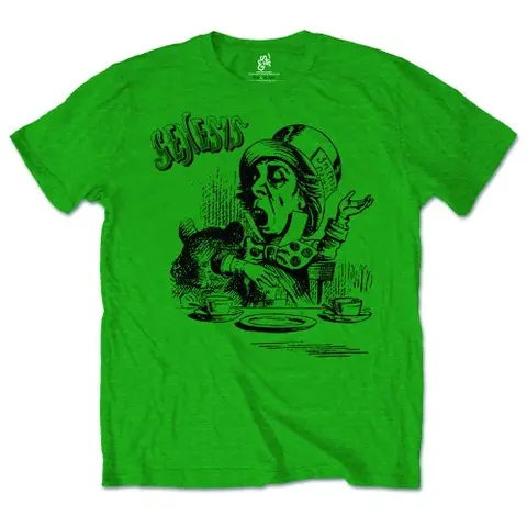 Genesis – Tričko Mad Hatter (Zelená), Unisex, Zelená