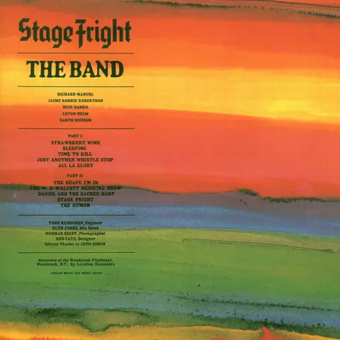 The Band – CD STAGE FRIGHT/REMASTERS