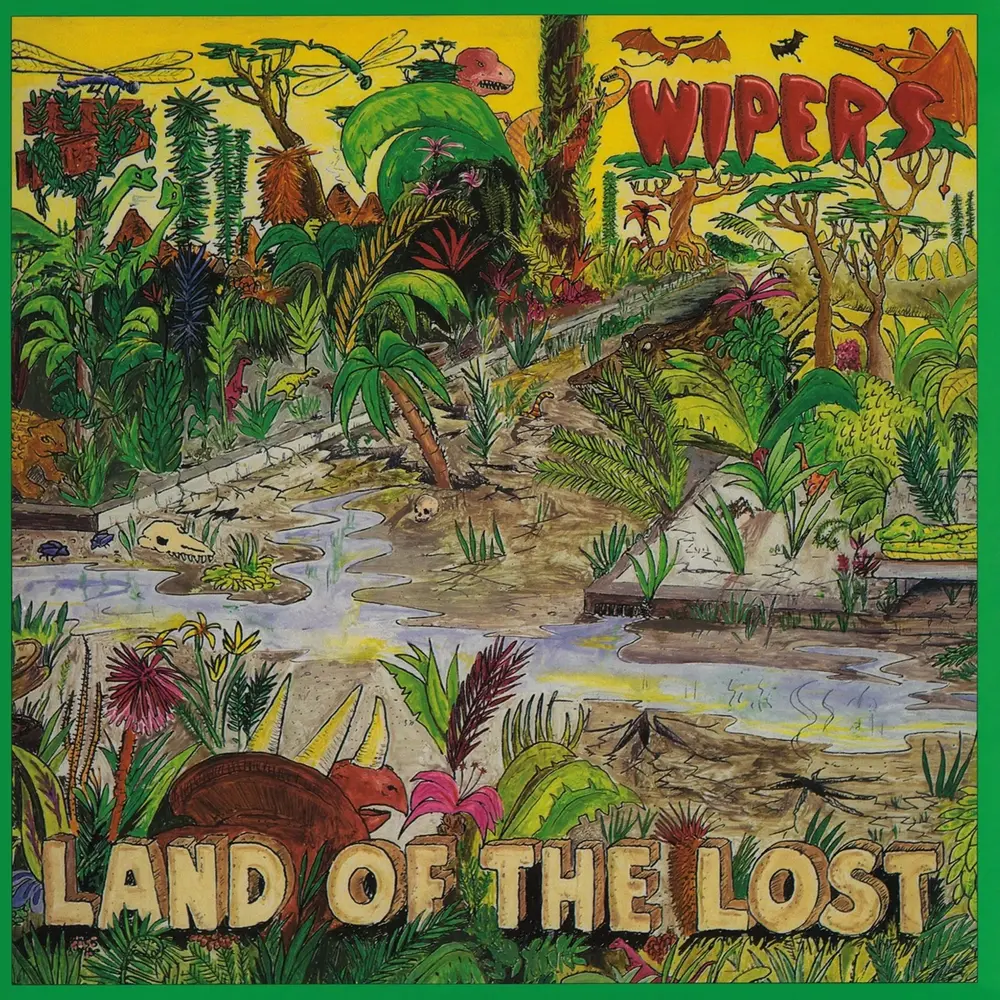 Wipers – LAND OF THE LOST (Silver Vinyl) (Vinyl)