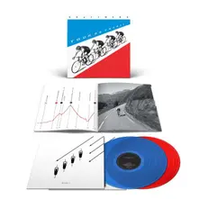 Kraftwerk, Vinyl TOUR DE FRANCE (TRANSPARENT BLUE/RED VINYL) / GB