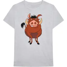 The Lion King Pumbaa Pose (Gris) (T-shirt)