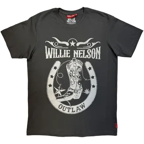 Unisex Unplugged T-Shirt: Outlaw (Charcoal Grey)