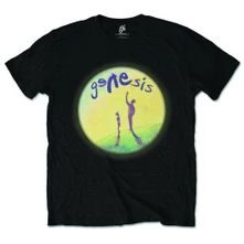 Genesis, Tričko Watchers of the Skies, Unisex, Čierna