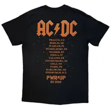 Unisex T-Shirt: Bell Lightning EU Tour '25 (Black) (Back Print & Ex-Tour) thumbnail