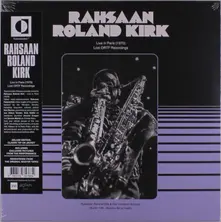 Rahsaan Roland Kirk, Vinyl KIRK, RAHSAAN ROLAND - LIVE IN PARIS 1970