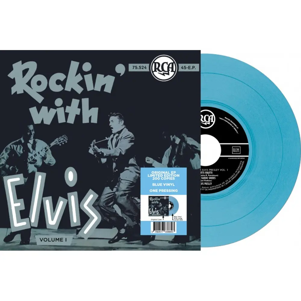 7-EP ETRANGER N19 - ROCKIN' WITH ELVIS (VOLUME I) (BELGIUM)
