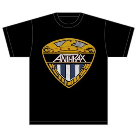 Anthrax – Tričko Eagle Shield (Čierna), Unisex, Čierna