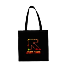 Ruka Hore, Taška Logo Reggae, Unisex, Čierna
