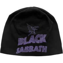 Black Sabbath, Čapica Logo & Devil, Unisex, Čierna