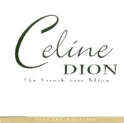 Celine Dion – CD French Love Album