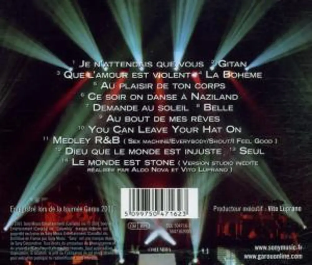 Garou – Seul...Avec Vous (CD)