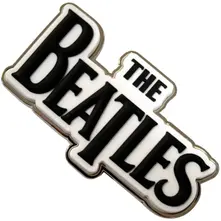 The Beatles – Black Drop T Logo (Magnetka)