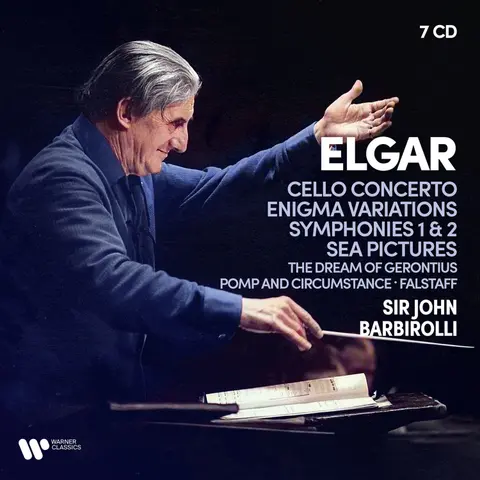 Sir John Barbirolli – CD ELGAR: CELLO CONCERTO/ENIGMA VARIATIONS/SYMPHONIES 1 & 2/SEA PICTURES