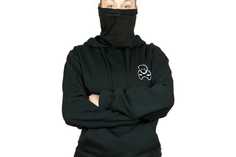 Logo Hoodie s rúškom