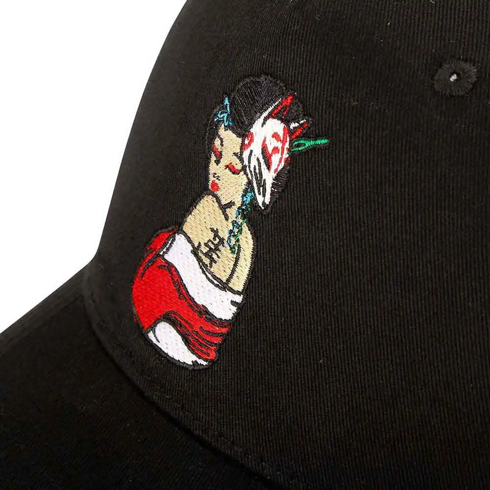 Tokyo Time – Tattoo Geisha (Noir, Mesh Back Cap) (Casquette)