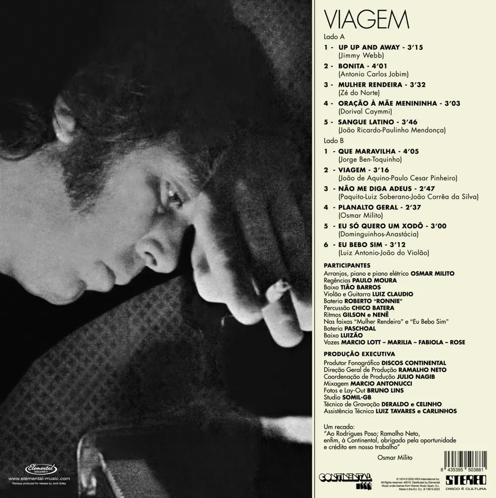 MILITO, OSMAR - VIAGEM (1974)
