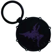 Black Sabbath – Wavy Logo & Daemon Drum (Kľúčenka)