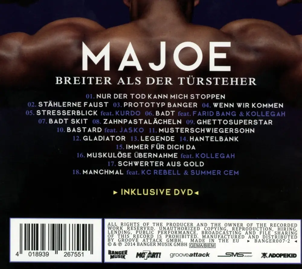Breiter Als Der Türsteher (CD+DVD)